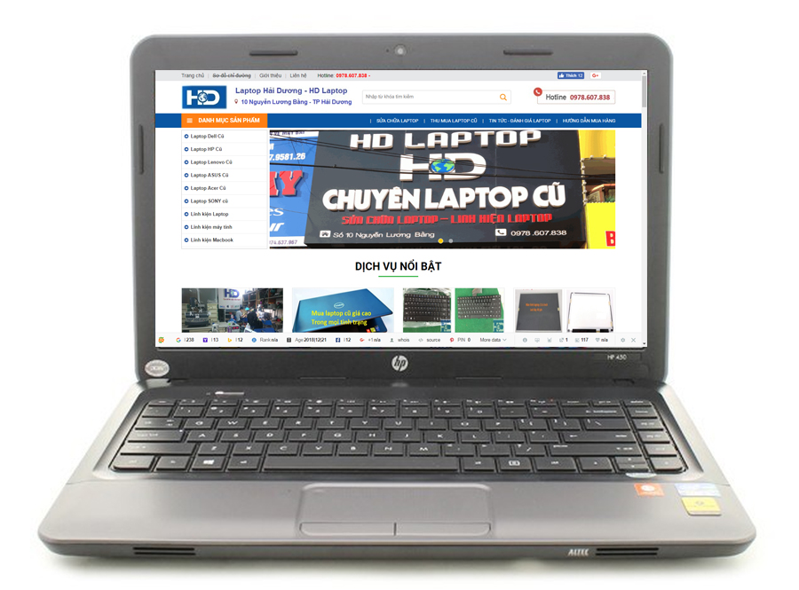 HP 450 - Laptop giá rẻ, cấu hình phải chăng