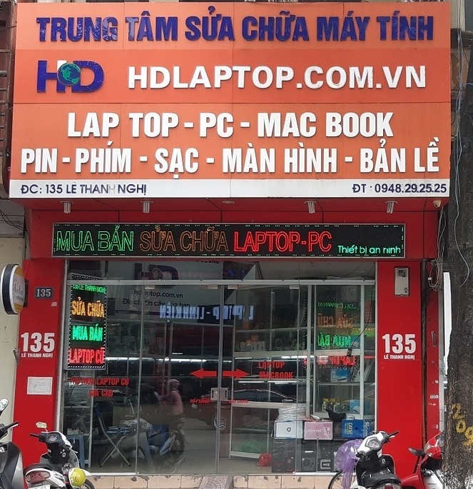 HD Laptop 135 Lê Thanh Nghị, Đồng Tâm, Hai Bà Trưng, Hà Nội