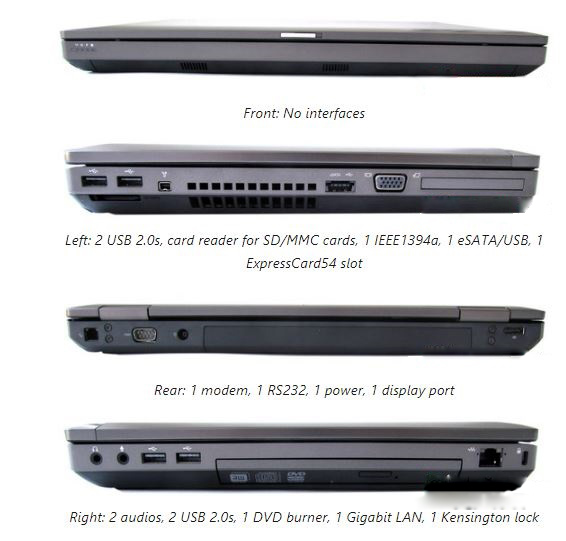 Kết nối trên laptop HP probook 6560b