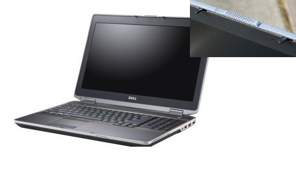 Laptop Dell latitude E6520 mặt trong