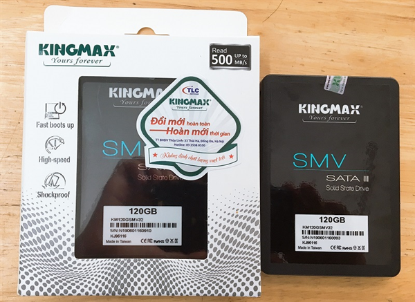Ổ cứng laptop SSD Kingmax 120GB SMV32