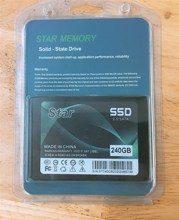 Ổ cứng laptop SSD Star 240GB
