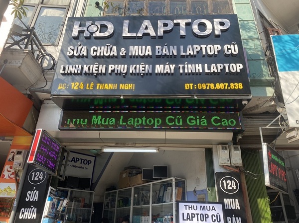 địa chỉ thu Mua Laptop cũ giá cao nhất Hà Nội