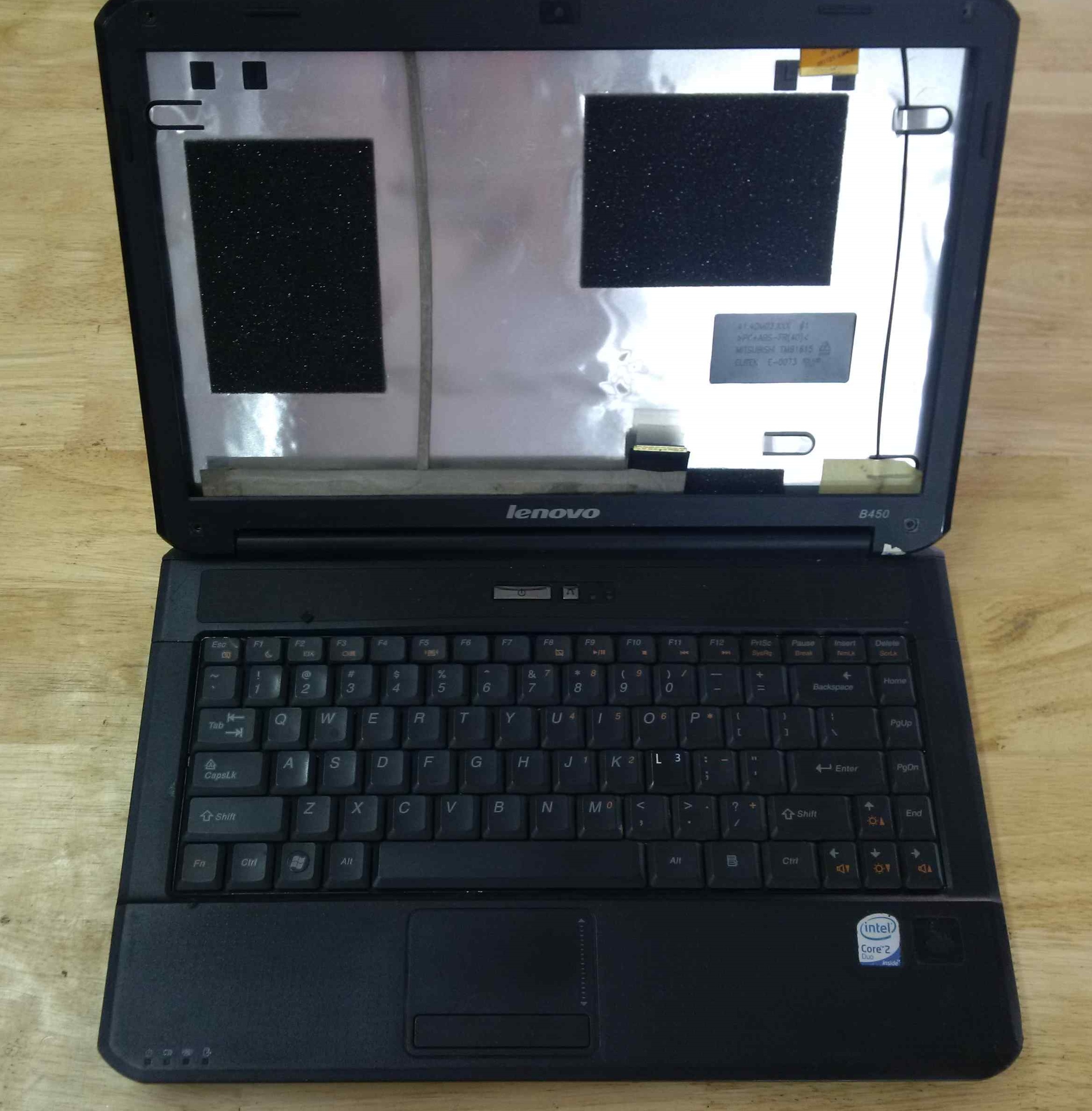 thay vỏ laptop lenovo b450 cũ